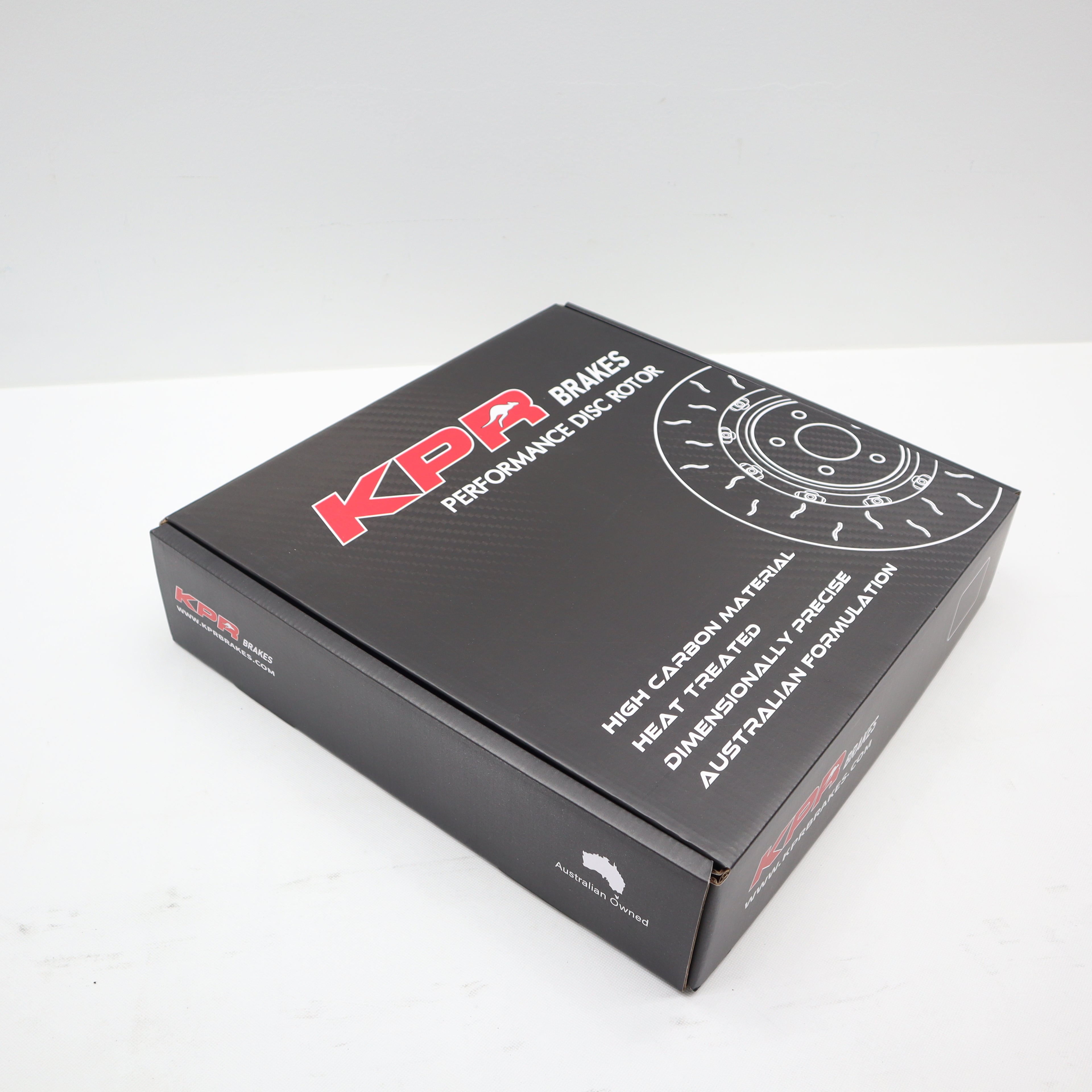 2 X KPR HT4000 4S SLOT ROTOR FRONT FIT TOYOTA LAND CRUISER J200 / VDJ200 /UZJ200 KP42722S (DBA42722S)