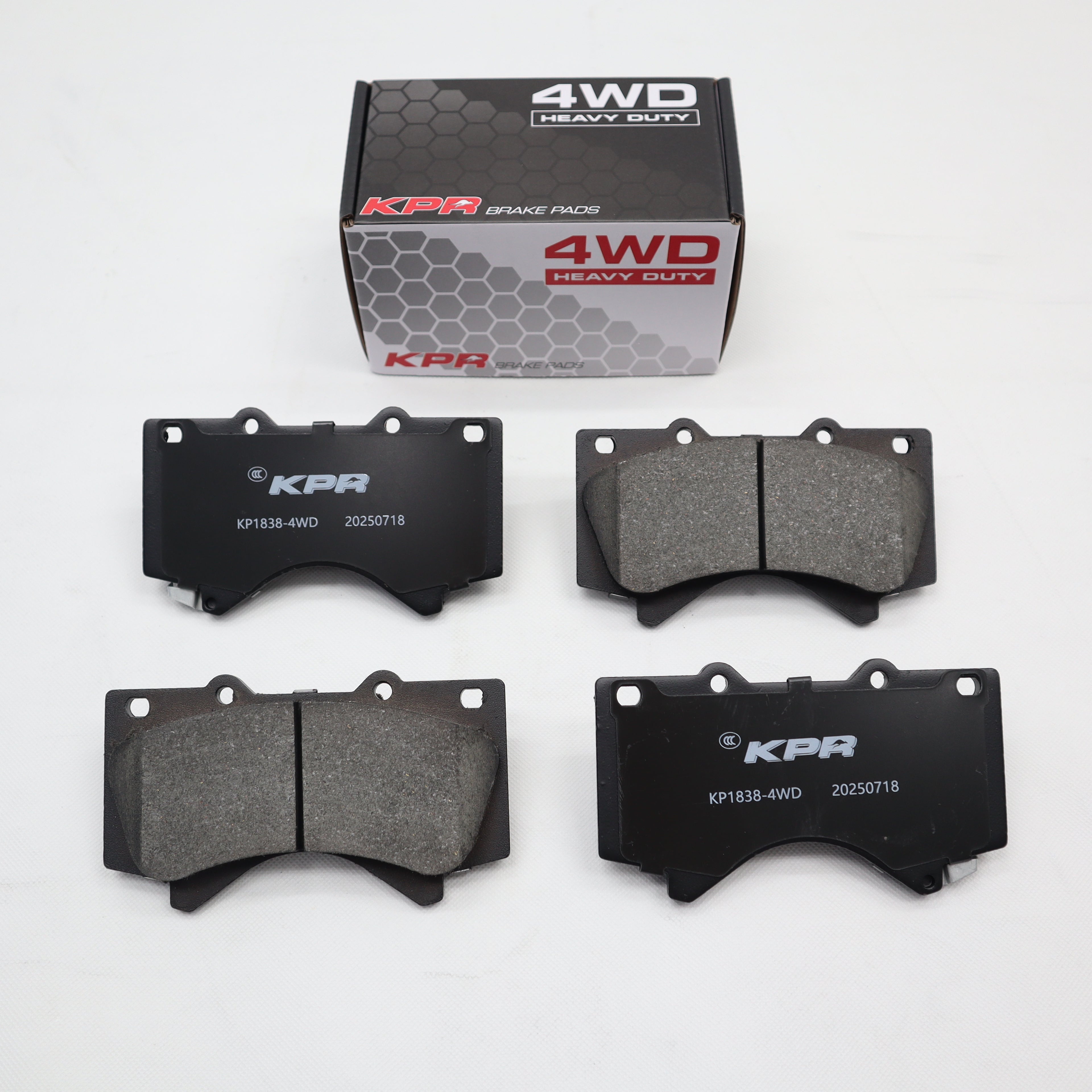 KPR BRAKES Premium HD Brake Pad Set DB2244 4WD Brake Pads Set fits Nissan Patrol Y62 / Infiniti Qx80