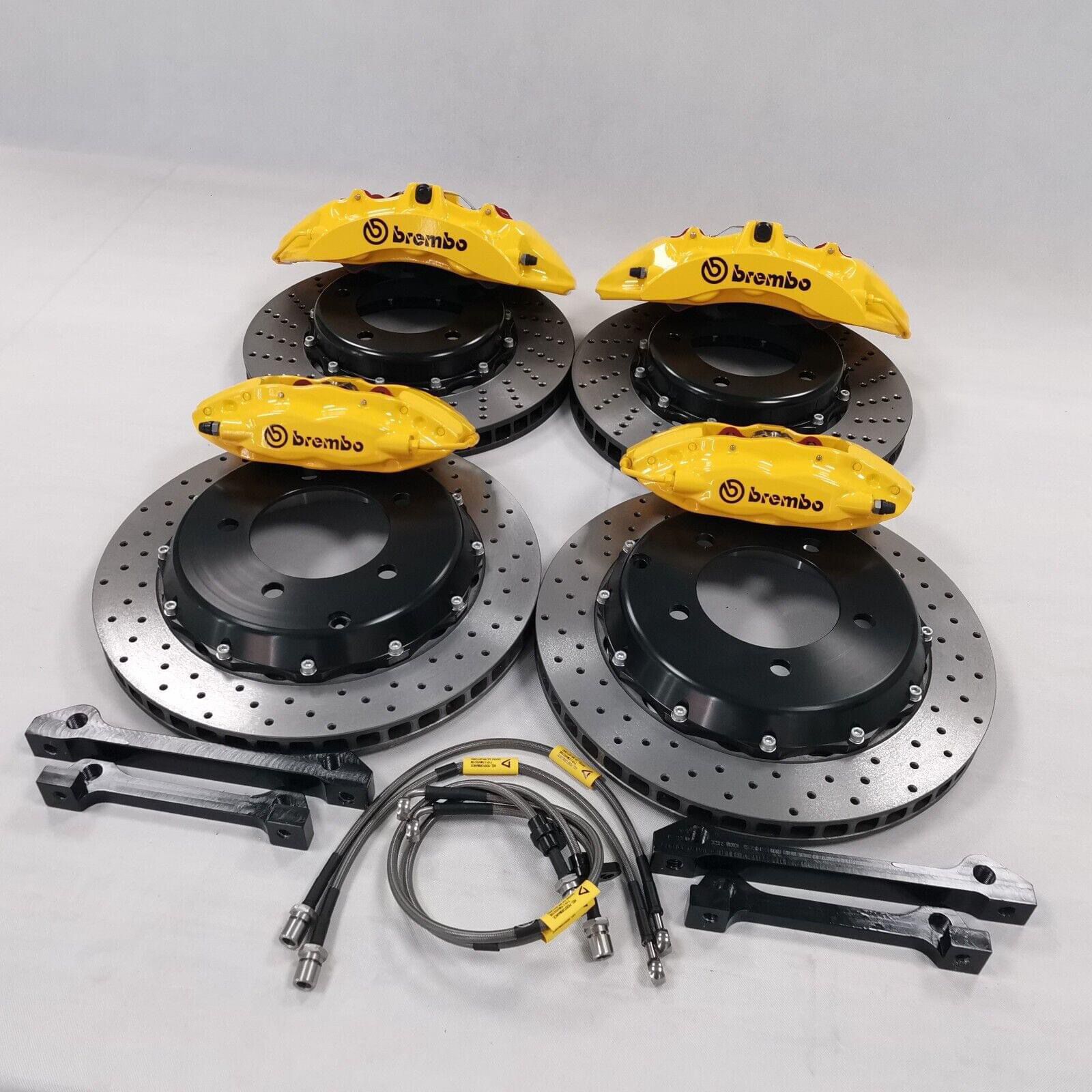 KPR Brakes - 4x4 4WD Brake Upgrades (Disc Rotors / Brake Pads / Brake Hose / Brake Booster ) FOR FORD Raptor / F150 GEN.13 (3th generation (2017–2020) )