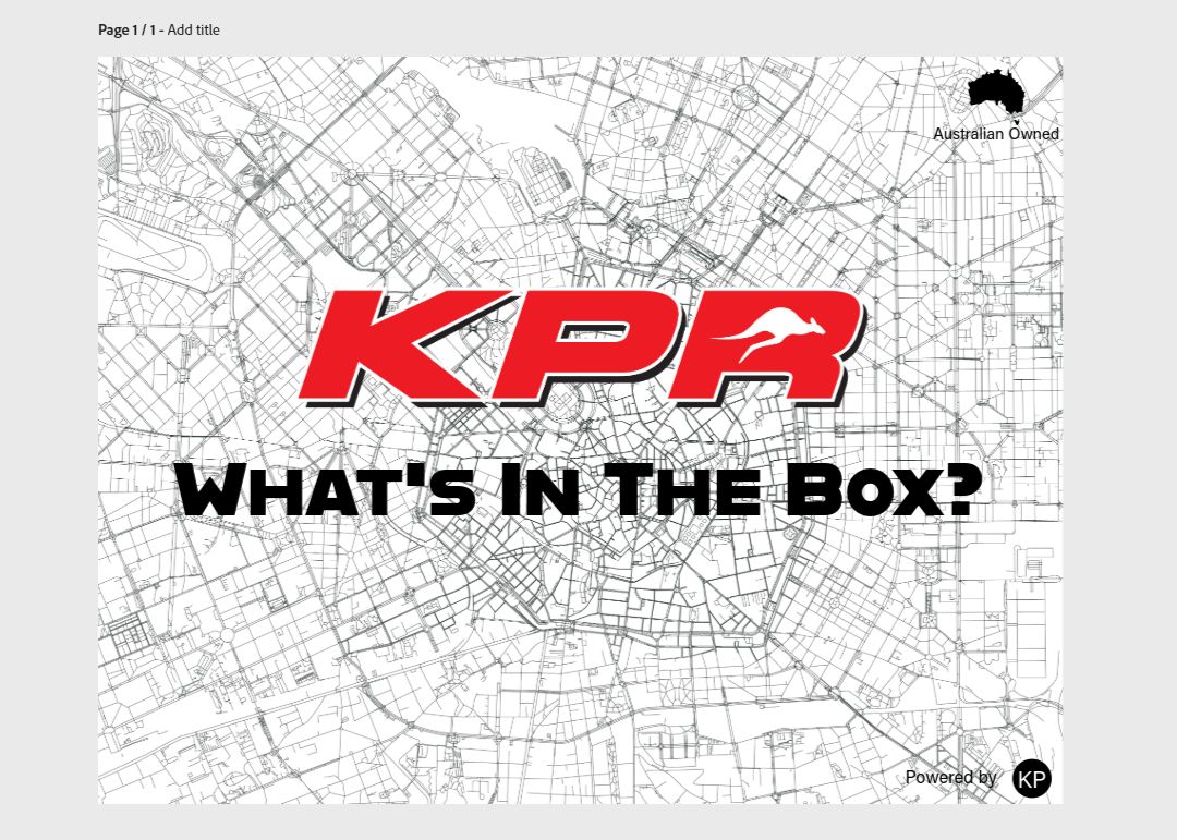 KPR Brakes - 4x4 4WD Brake Upgrades (Disc Rotors / Brake Pads / Brake Hose / Brake Booster ) FOR GWM -WEY - TANK300