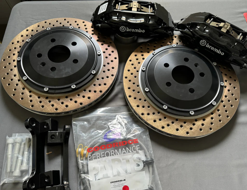 BREMBO FRONT BRAKE UPGRADE KIT FOR VW GOLF R MK7 /MK7.5 / AUDI A3 / S3 (18 INCH+ WHEELS)