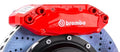 FRONT BIG BRAKE KIT - Brembo Ferrari F40 GT Big Brake Kit  + DRILLED 355x32 2-Piece ROTORS TO SUITS EVO WRX VW GOLF /AUDI /SILVIA / SKYLINE / FORESTER  + MORE