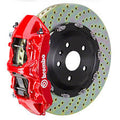 BREMBO RED 8POT G8 (GT8) PERFORMANCE CALIPERS + 380MM DRILLED FRONT UPGRADE BIG BRAKE FULL KIT