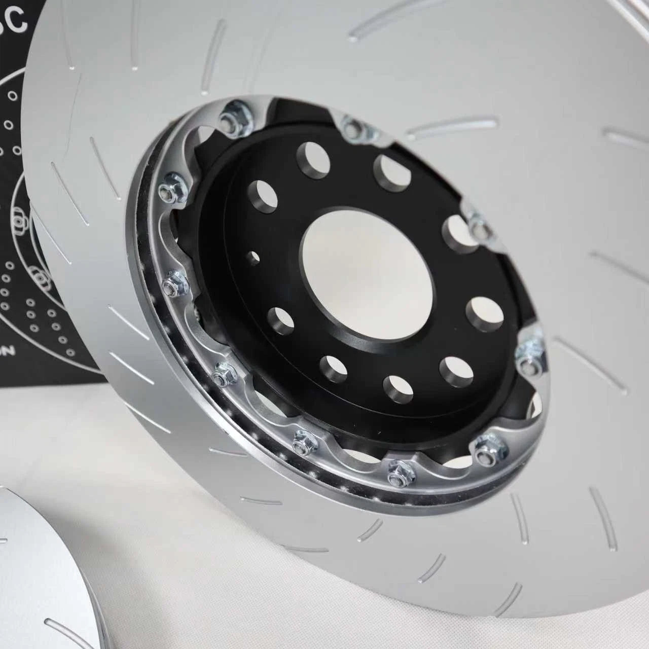 2x KPR HIGH PERFORMANCE 2-piece Direct Replacement Brake Rotors HT6S FIT AUDI TTRS 370MM X 34MM