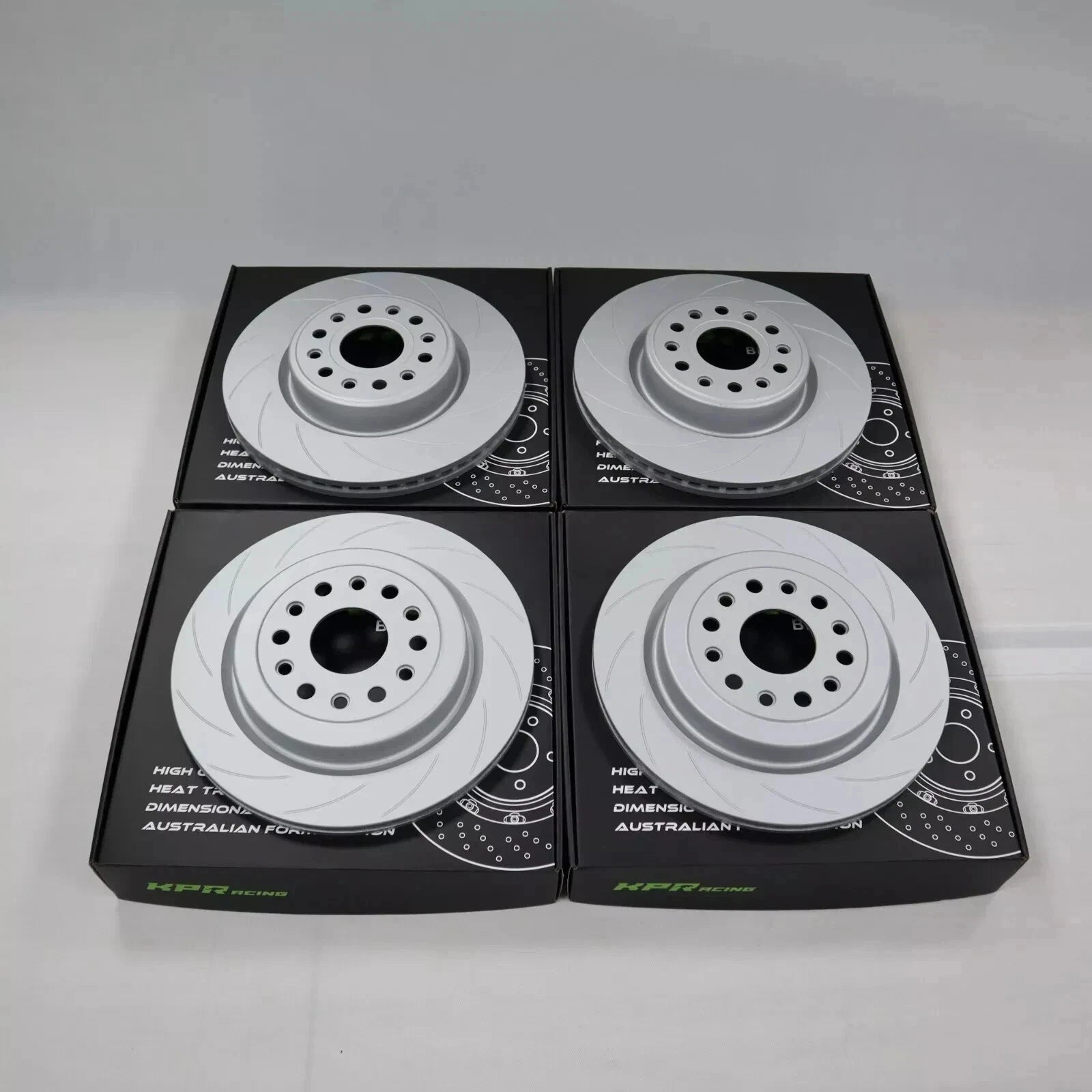 KPR BRAKES FRONT + REAR  FULL UPGRADE KIT HD 4x4 4WD ROTORS + BRAKE PADS FITS RAM1500 6.2L / 5.4L V8 DT DS