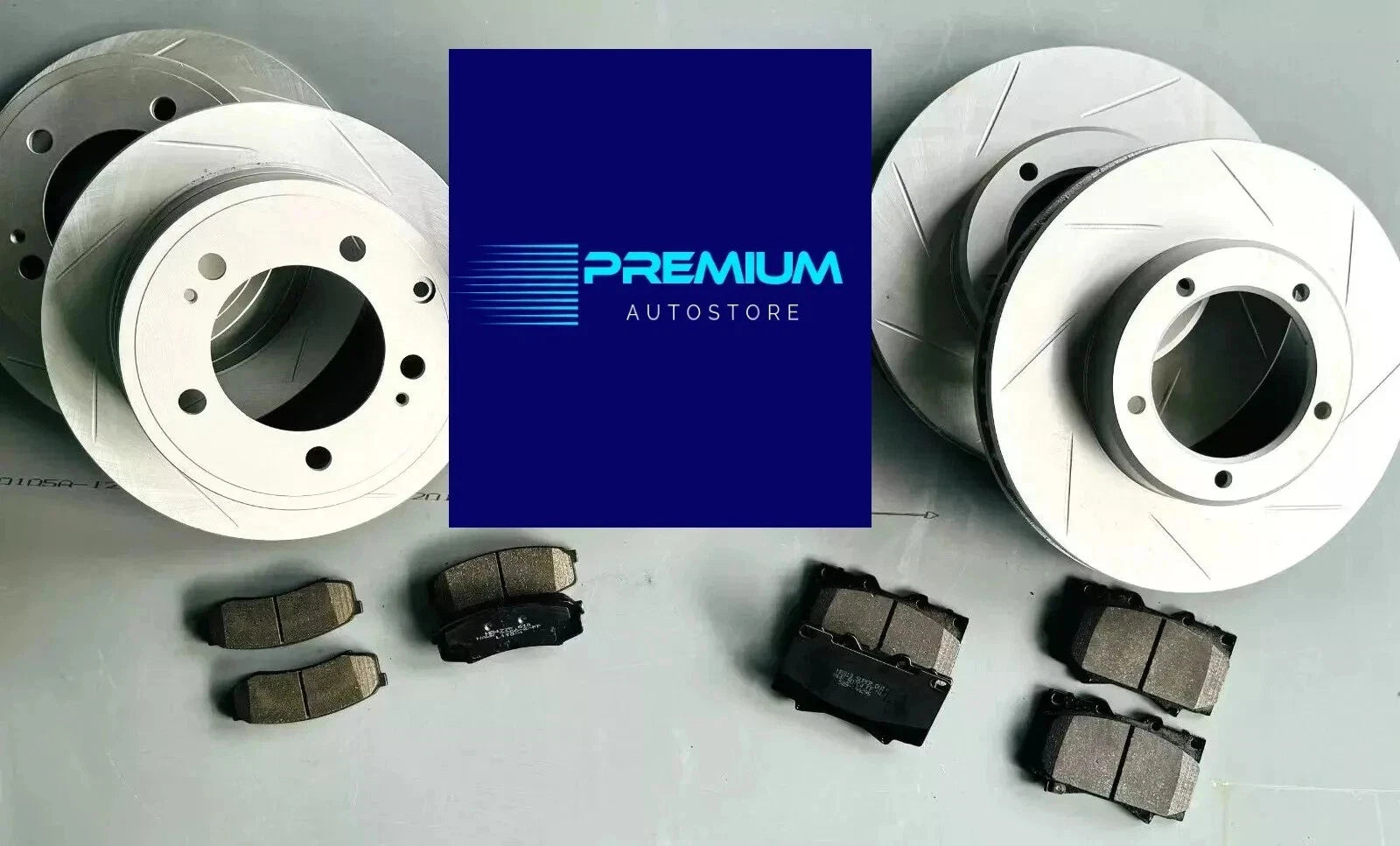 PREMIUM BRAKE ROTOR + PAD UPGRADE KIT (FRONT + REAR) FOR Land Cruiser 200 SERIES