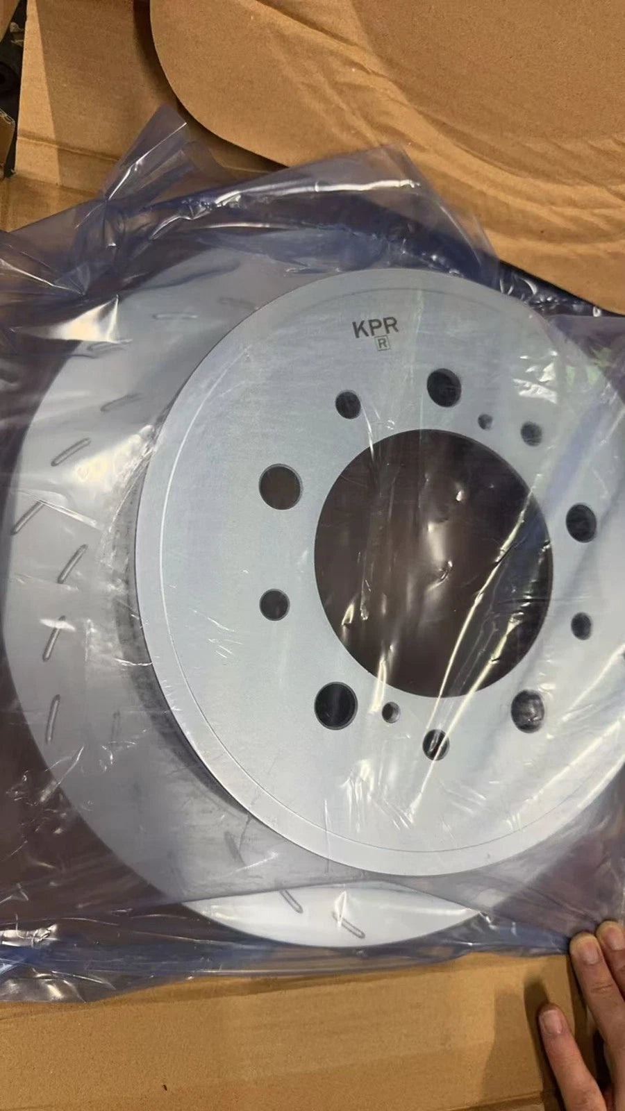 2X KPR BRAKES HD 4WD ROTORS FOR TOYOTA LAND CRUISER J200 / VDJ200 /UZJ200 -REAR (REF:DBA42723S)