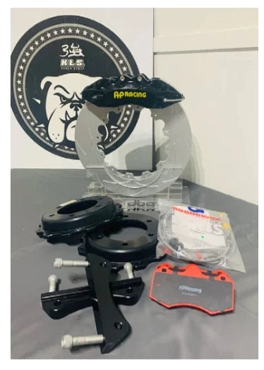 AP RACING 6 pots CALIPER + 355MM dba T2 SLOTTED Rotor + PADS Big brake kit FOR TOYOTA LAND CRUISER-PRADO 150 J150 LC150