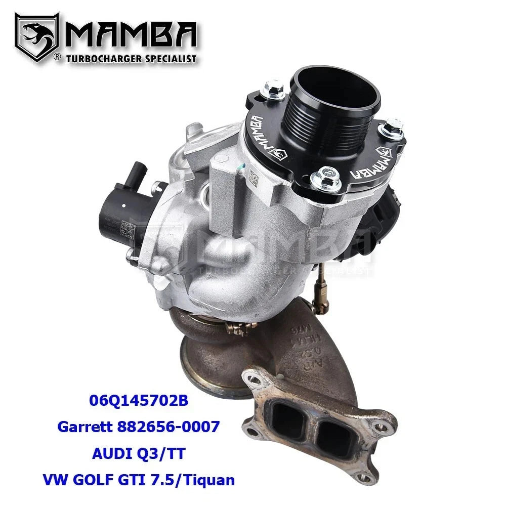 +10HP Turbo Cover Muffler Connecting Delete EA888 AUDI A3 /GOLF MK7.5 Q3 TT