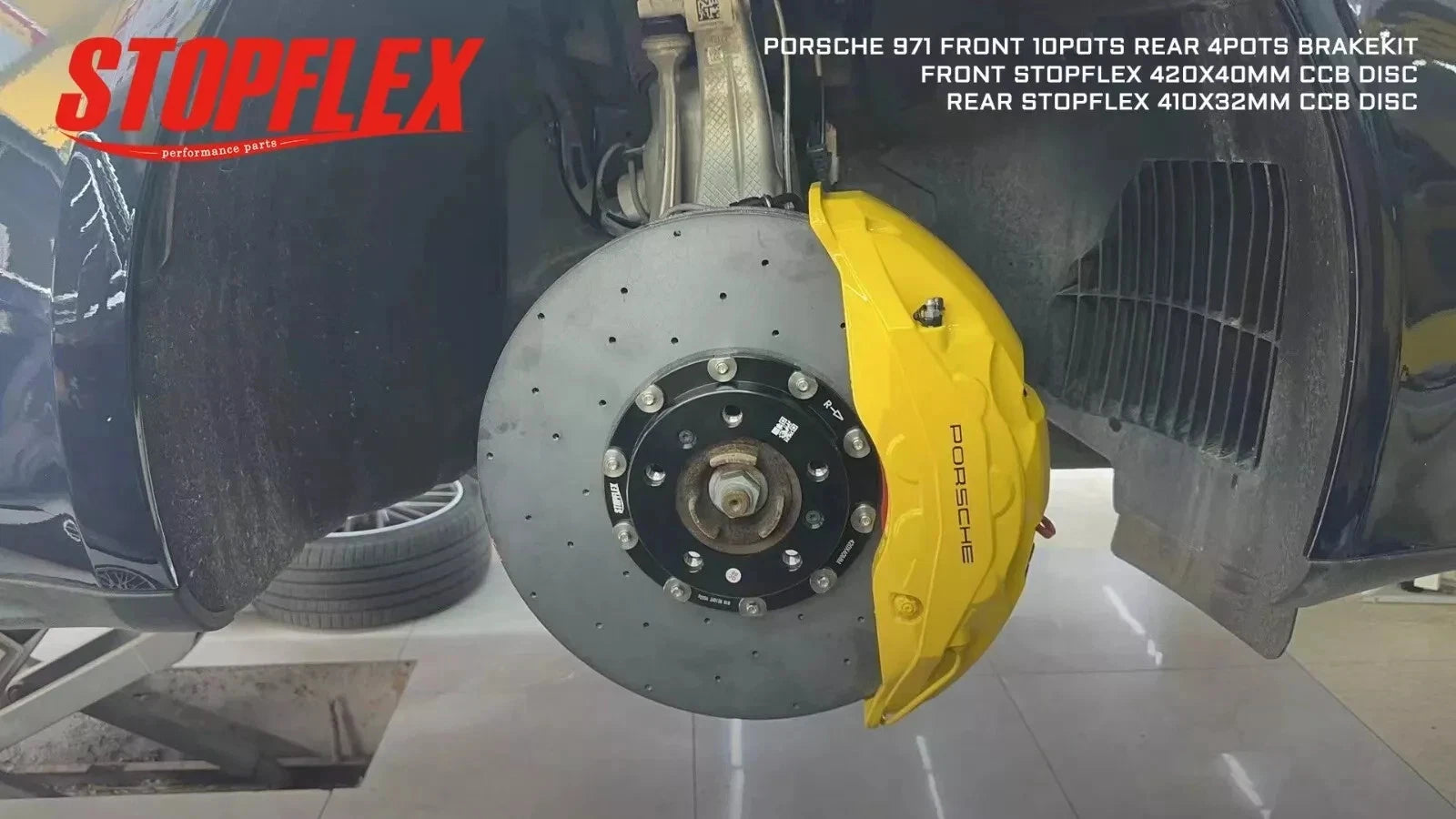 AKEBONO FRONT+REAR NEW CALIPERS for OEM 2017-2024 Porsche Cayenne /Cayenne TURBO GT GTS