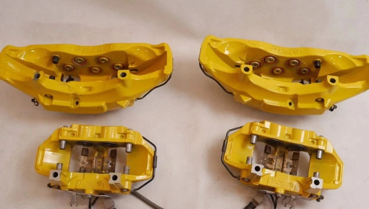 AKEBONO FRONT+REAR NEW CALIPERS for OEM 2017-2024 Porsche Cayenne /Cayenne TURBO GT GTS