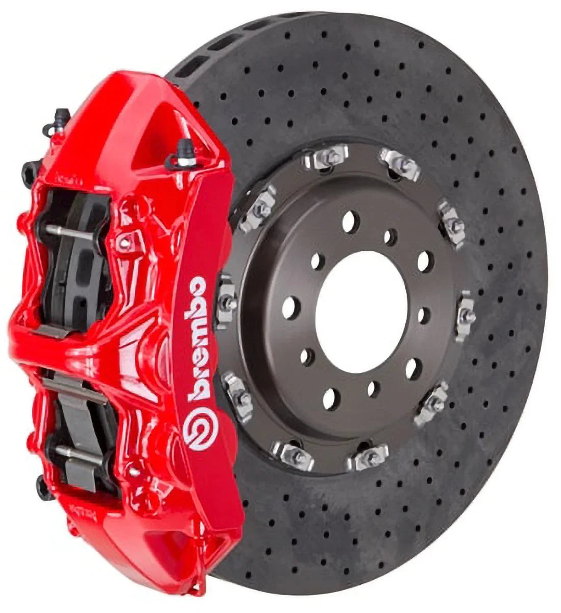 BREMBO GT-M 6 PISTON CALIPER + KPR CCB CARBON CERAMIC ROTOR + FULL BRAKE KIT