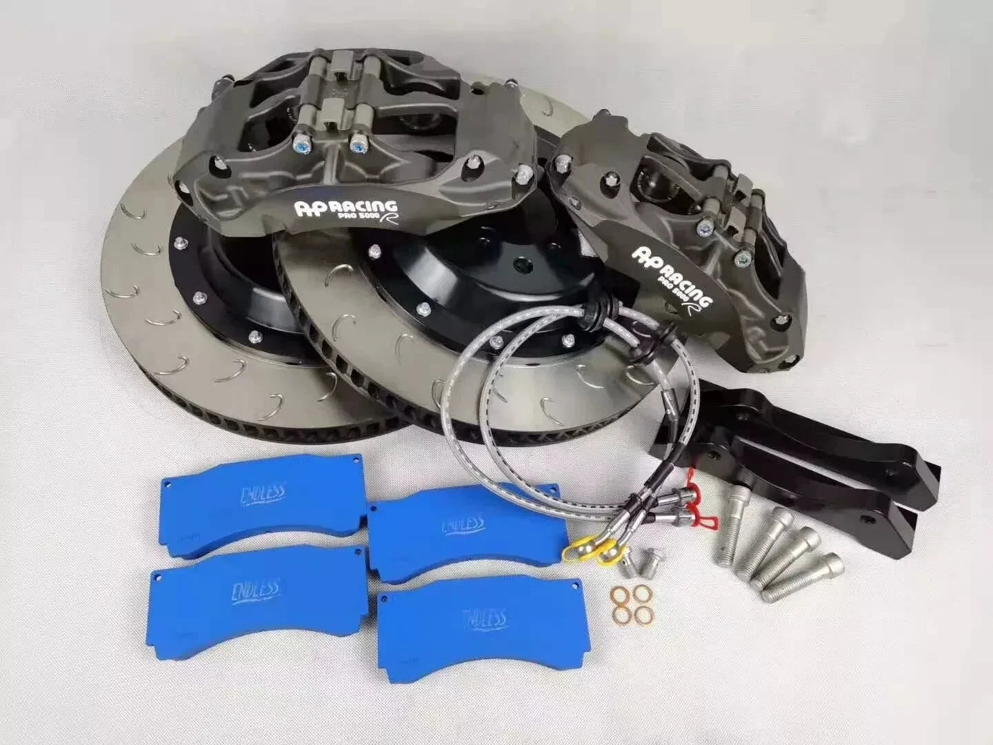 AP Racing TRACK PRO 5000R CP9668 CALIPER + J HOOK SLOT 378MM ROTOR BIG BRAKE KIT -CUSTOMISED BRAKE KIT