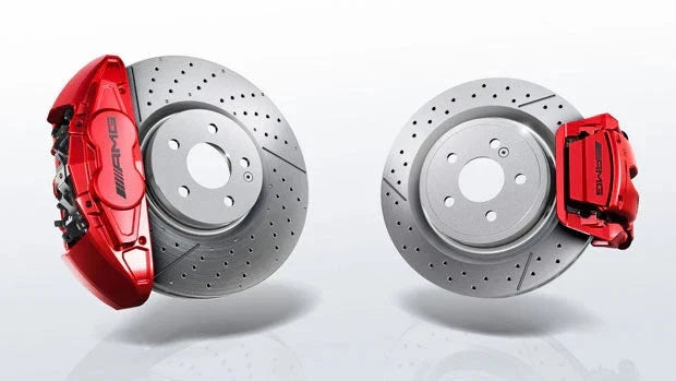 BREMBO/AMG Caliper + ROTOR + Pads Full Brake Kit For AMG G55/G63 /GLE /GLS (167)