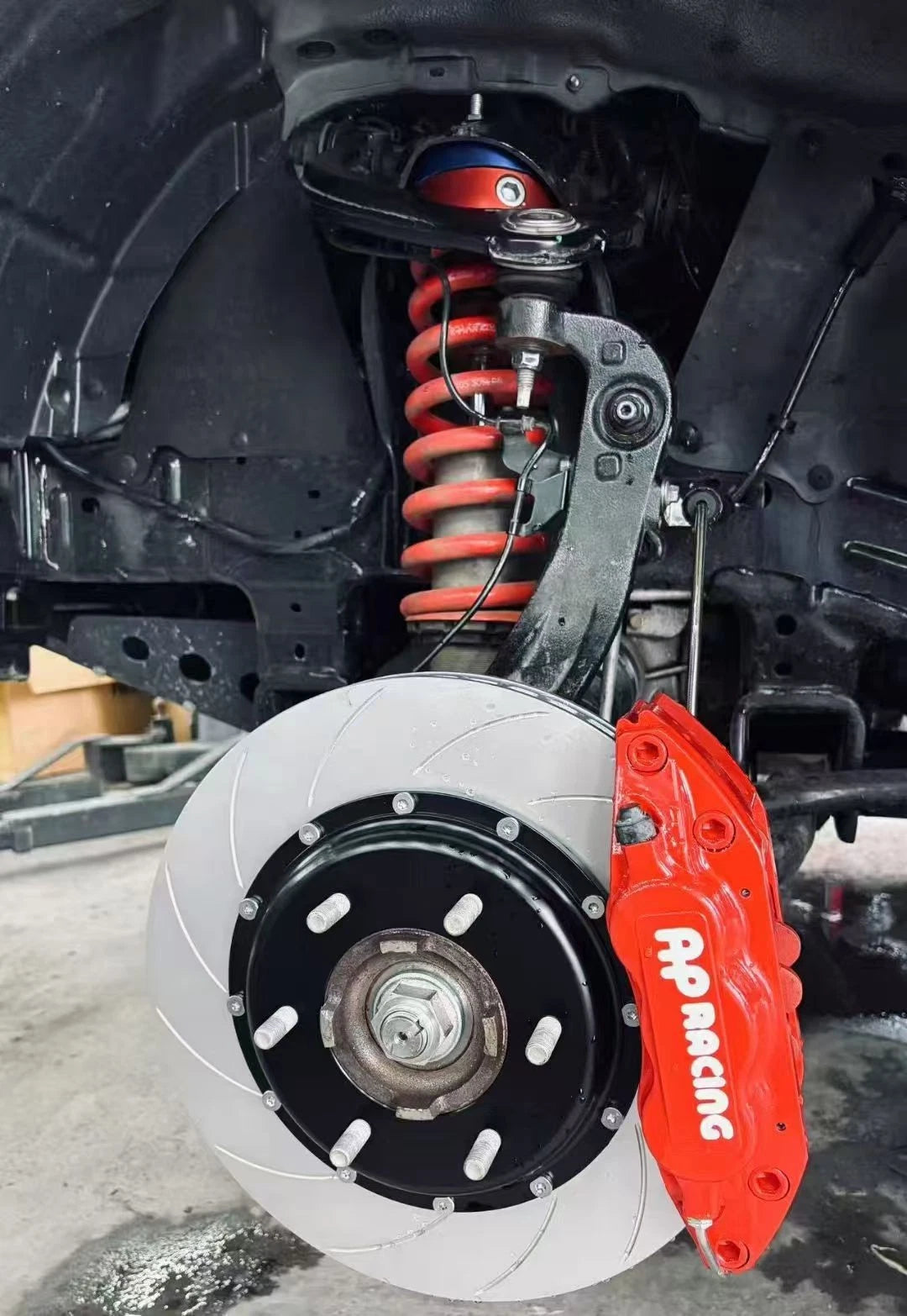 AP Racing CP7040 CALIPERS + 343MM ROTORS FRONT BIG BRAKE KIT FITS VW Amarok