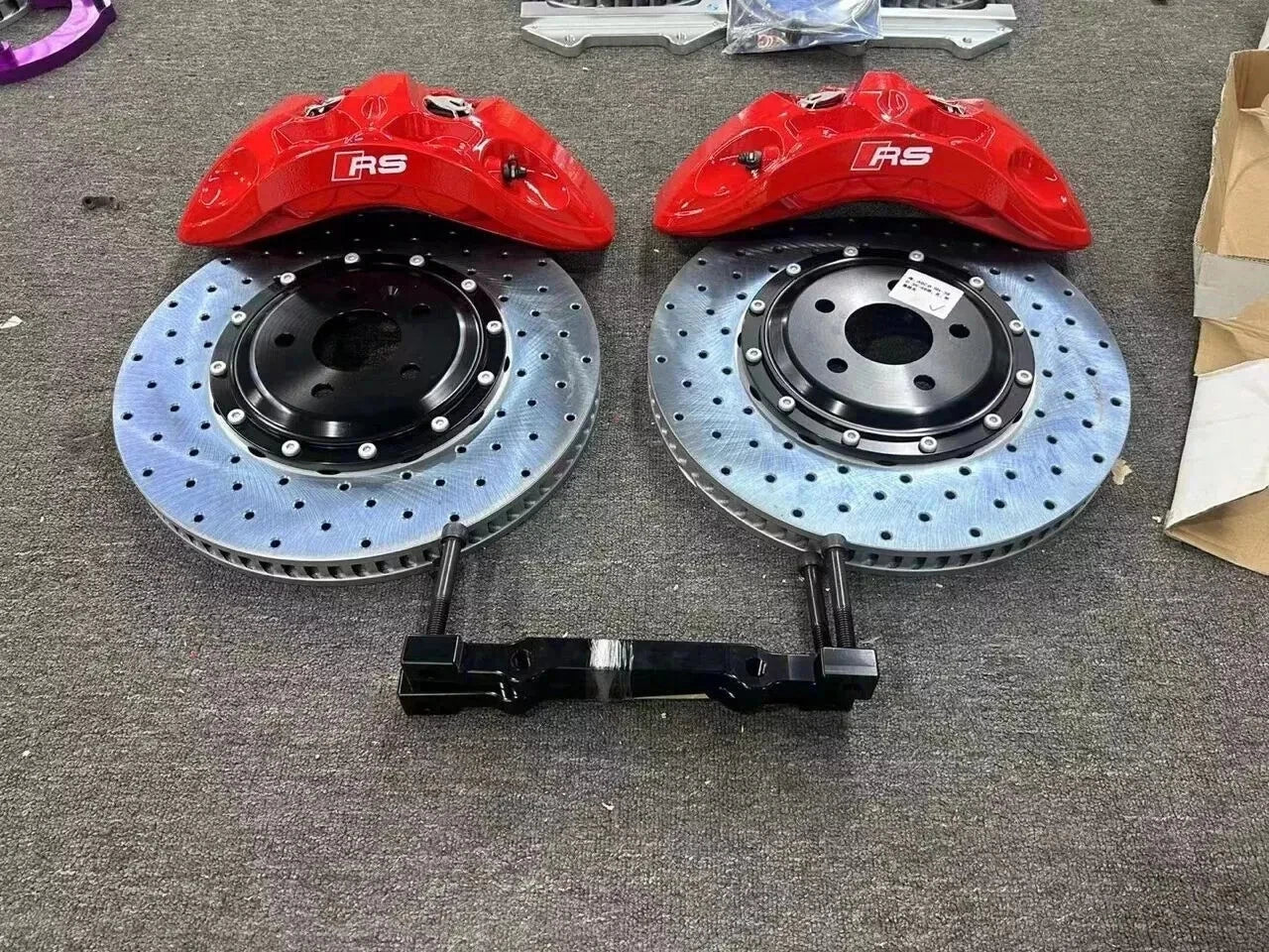 Genuine AKEBONO 9N 6pot calipers + 380mm Disc Rotor FULL BIG BRAKE KIT Fit BMW